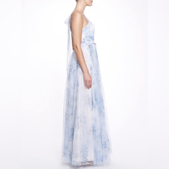 NWT Marchesa Notte Bridesmaid Ivrea Printed Dress - Size 12 - RARE - MSRP $325! - Picture 2 of 10